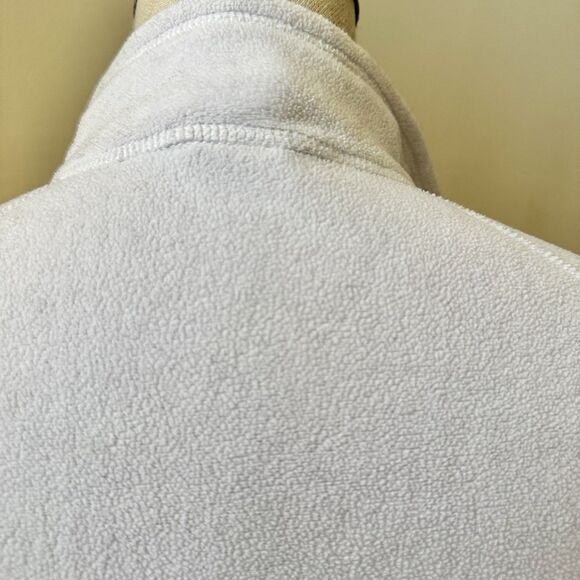 The North Face Women's 1/4 Zip Fleece Pullover Layering Outdoor White Size M GUC - Picture 12 of 16